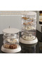 Two sets of five-layer rotating jewelry boxes, with a transparent multi-layer design, suitable for storing cosmetics and jewelry. - 4