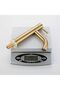 Single-handle basin faucet, made of cold brass, single-hole, brushed gold finish - 4