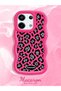 Redmi Note 13 Pro 5g Compatible Wavy Frame Leopard Print High Quality Silicone Phone Case