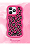 Realme C51/C53 Compatible Wavy Frame Leopard Print High Quality Silicone Phone Case