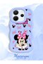 Redmi Note 14 4g Compatible Wavy Frame Mouse Cartoon Patterned Quality Silicone Phone Case