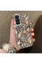 Samsung Galaxy A34 Compatible Hard Acrylic Back Silicone Edge Lens Protection Case - 2