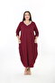 Women's Lycra Viscose Striped Plus Size Dress - 3