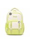 Multi-Compartment Vibrant Colorful Waterproof Orthopedic School and Backpack and Travel Bag with Cover, Lock, Badge, and Accessories - 2
