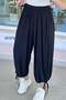 Sandy Fabric Casual Shalwar Trousers 6Y379