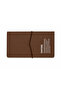 Cardboard Cover Stitched Brown Notepad 38 Sheets 8X17 - 3