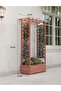 1PCS Wooden Climbing Planter Bed Orange - Fashionable, Simple, Comfortable, Practical, and Wooden - 2