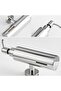 Soap dispenser - 280ml/9.47oz refillable shower soap dispenser - Wall-Mount - SS - w/pump - For Bathroom & Kitchen use - chrome plated - 6