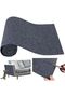 Scratching mat, 200x40×0.4cm, polyester self-adhesive cat sofa protector.