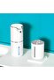 Black 350ml USB Rechargeable Automatic Wall-Mounted Foam Soap Dispenser, Touchless IPX5 Waterproof for Bathroom & Kitchen - 4