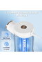 Automatic liquid soap dispenser, three-speed adjustable, 10.1 oz/300 ml, non-contact automatic soap dispenser, USB rechargeable - 5