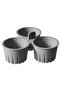 2-Piece Non-Stick Silicone Cake Baking Molds for Air Fryer Desserts
