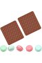 Silicone Macaron Baking Mat - 30 Holes - Non-stick Coating - Chocolate Mold - Candy Mold - Chocolate Bar Mold - 28 x 25 cm
