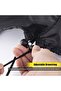 Waterproof and dustproof horizontal bar protective cover, dimensions: 102x107x163 cm - 2