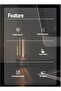 Night Light - Magnetic Night Light - Touch Control Night Light - Rechargeable Wireless LED Desk Lamp - USB Rechargeable - Warm Light - 1 Unit - Silver - 3