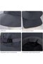 Children's sun hat, with neck protection, breathable, adjustable wide brim, suitable for children aged 3-8, sun protection beach hat. - 4