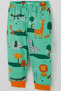 Baby Boy Pajama Set Safari Themed Cute Animals Patterned Front Snap Fasteners 4 Months-1 Year - 7