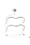 Wall-mounted cover saves space, strong suction cup, U-shaped structure for non-slip and easy access.