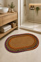 Nera Wicker Jute Knitted Door Mat Decorative Hand Knitted Doormat - 7