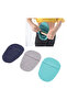 Three-piece ostomy bag cover set, washable, removable, dustproof, available in various colors, ostomy bag protects the inner lining. - 3