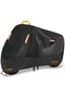 Waterproof Outdoor Motorcycle Cover - 210D Oxford Cloth - Universal Size XL (230x95x125 cm) - Black
