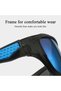 Mens polarized sunglasses, sunglasses, full protection, to wear, Mens sunglasses, outdoor sports glasses, for driving, fishing, running, cycling... - 6