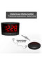 Wireless Vibration Alarm Clock Extra-Loud Volume for Hearing Impairments Deep Sleepers Dual Alarms Dimmable LED Display USB Interface - 3