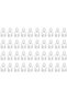 Set of 40 plastic curtain rail glides and rollers for window, shower, and ceiling curtain rails, suitable for smooth and silent sliding of curtains. - 2
