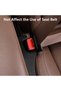 2-pack of car seat gap fillers, universal PU leather car seat gap plugs - 3