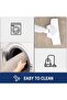Floor Mat Dustproof Slip-Resistant Indoor Washable Highly Absorbent Entrances Hallways Pet Areas Gray 50*80 cm 1PC - 4