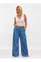 698 Zr Front Pleated, Tencel, Palazzo, Jean Pants - 2