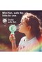 Portable handheld fan, mini USB fan with rechargeable battery and 3 wind speed settings. and compact personal fan, for girls/ladies/children's... - 5