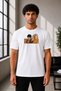 Unisex Oversize Embroidered Avatar Zuko Firebender Design 100% Cotton T-Shirt