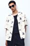 Relaxed Fit Printed resort shirt - 4