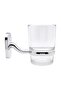 Stainless Steel Spencer Glass Holder for Bathroom | Toothbrush Holder - 2