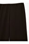 Stone Detailed Interlock Brown Women's Sweatpants 6Sal40079Ik - 5