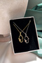 Evil Eye and Luck Symbol Fatma Ana Hand Pendant - 4