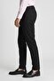 Men Slim Fit Plain Chino Pants, Black - 2