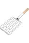 Grill Basket | Metal Portable Outdoor Grill Basket - Sausage Rack, Multifunctional Corn Hanger for Chicken, Meat, Fish, Seafood, Steak