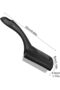 BBQ grill cleaning brush, portable handheld BBQ grill brush - black - 2