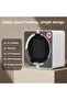 Electric Heater - Heating - Safe & Compact - Plug-in Heater - White PTC Heater 500W - 11 - 220V - 2