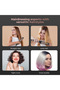 3-in-1 hair straightener/curling iron with LCD display, temperature setting, ceramic ion technology, and anti-scalding feature. - 5