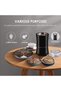 This electric coffee grinder can also be used to grind flax seeds, nuts, peppers, spices, coffee beans, etc., and comes with blades. - 4