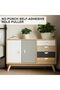 10 self-adhesive balcony door handles, outdoor balcony door handles, door handles, drawer pulls - 5