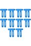 10-pack of kinesiology knee patches, pre-cut knee patches, breathable sports patches, elastic sports patches, suitable for running, hiking, cycling.