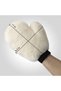 Washing Glove - 100% Wool Car Wash Cloth, Natural Sheepskin, High Density, White (with Fingers) - 2