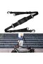 Universal Electric Scooter Shoulder Strap, Adjustable & Portable Belt for Xiaomi M365 & Foldable Bikes (Black) - 4