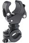 Multi-functional bicycle flashlight holder - flashlight clip