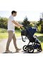 Baby stroller storage bag w/cup holder that can be hung on the back - newly upgraded stroller accessories - stroller storage bag & stroller (black) - 2