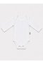 5-Piece Advantage Pack, Economical, Colorful, Long-Sleeved, Cotton, Snap-On Baby Bodysuit - 4